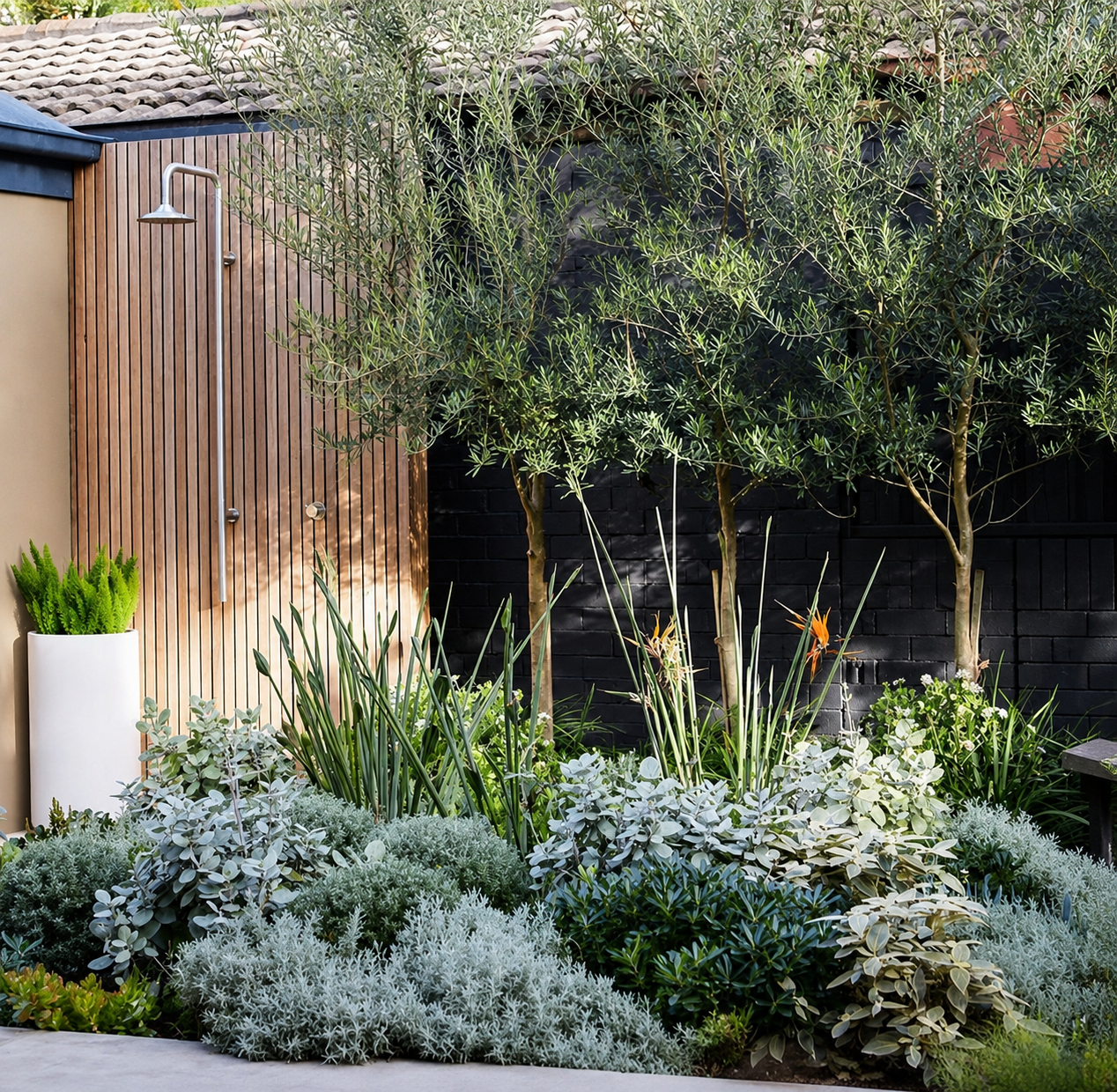 Contemporary Mediterranean Garden Design in Williamstown & Altona