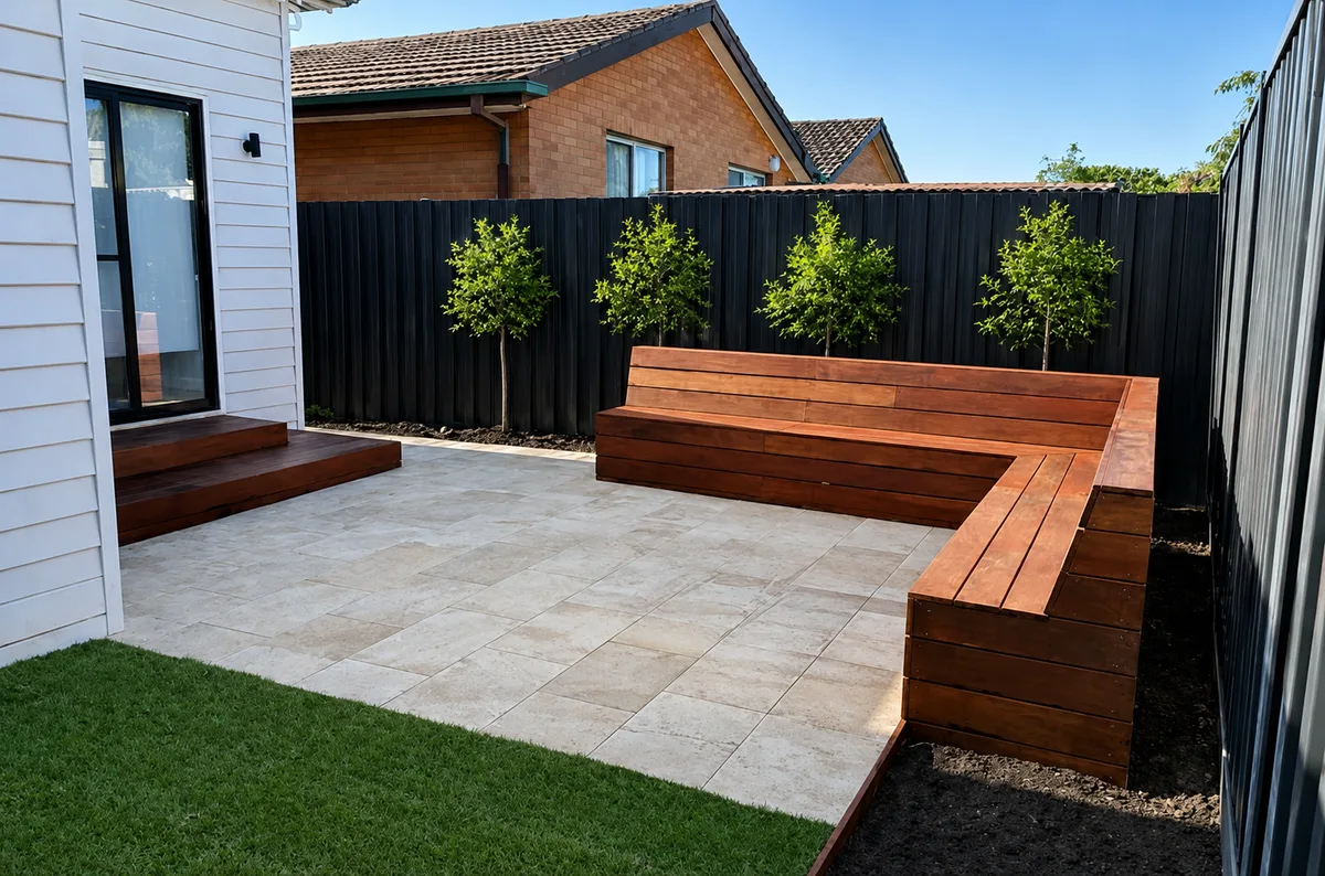 Custom Timber Bench Seating: Three Melbourne Backyards, Three Different Builds